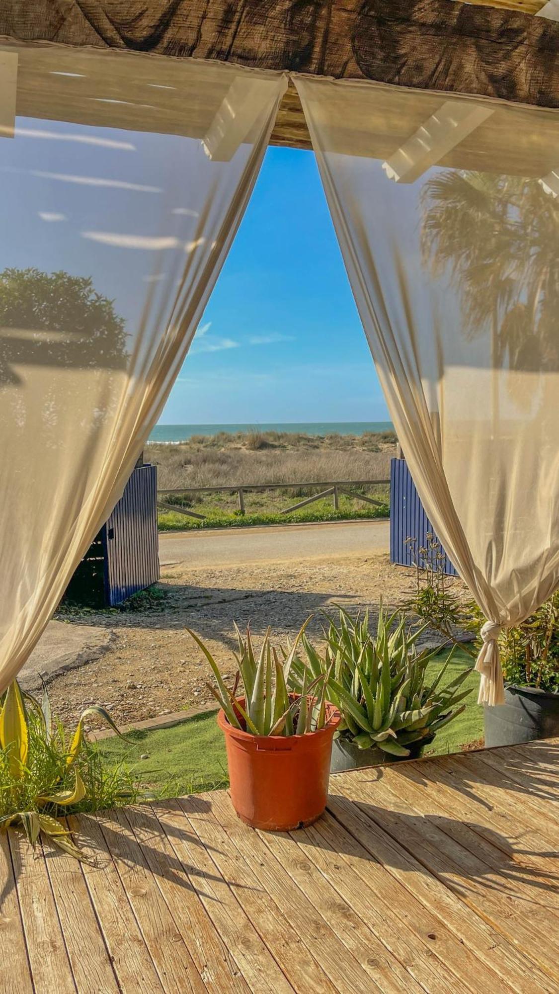 La Cabana A Orillas Del Palmar Cadice Esterno foto